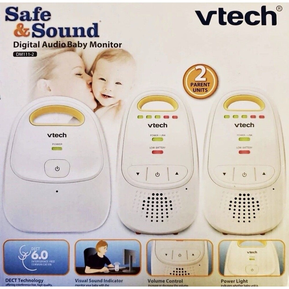 VTech Baby Monitor, 2 Parent Units hospice caregiver home health babysitter